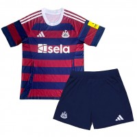 Maglia Calcio Newcastle United Seconda Divisa Bambino 2024-25 Manica Corta (+ pantaloncini)